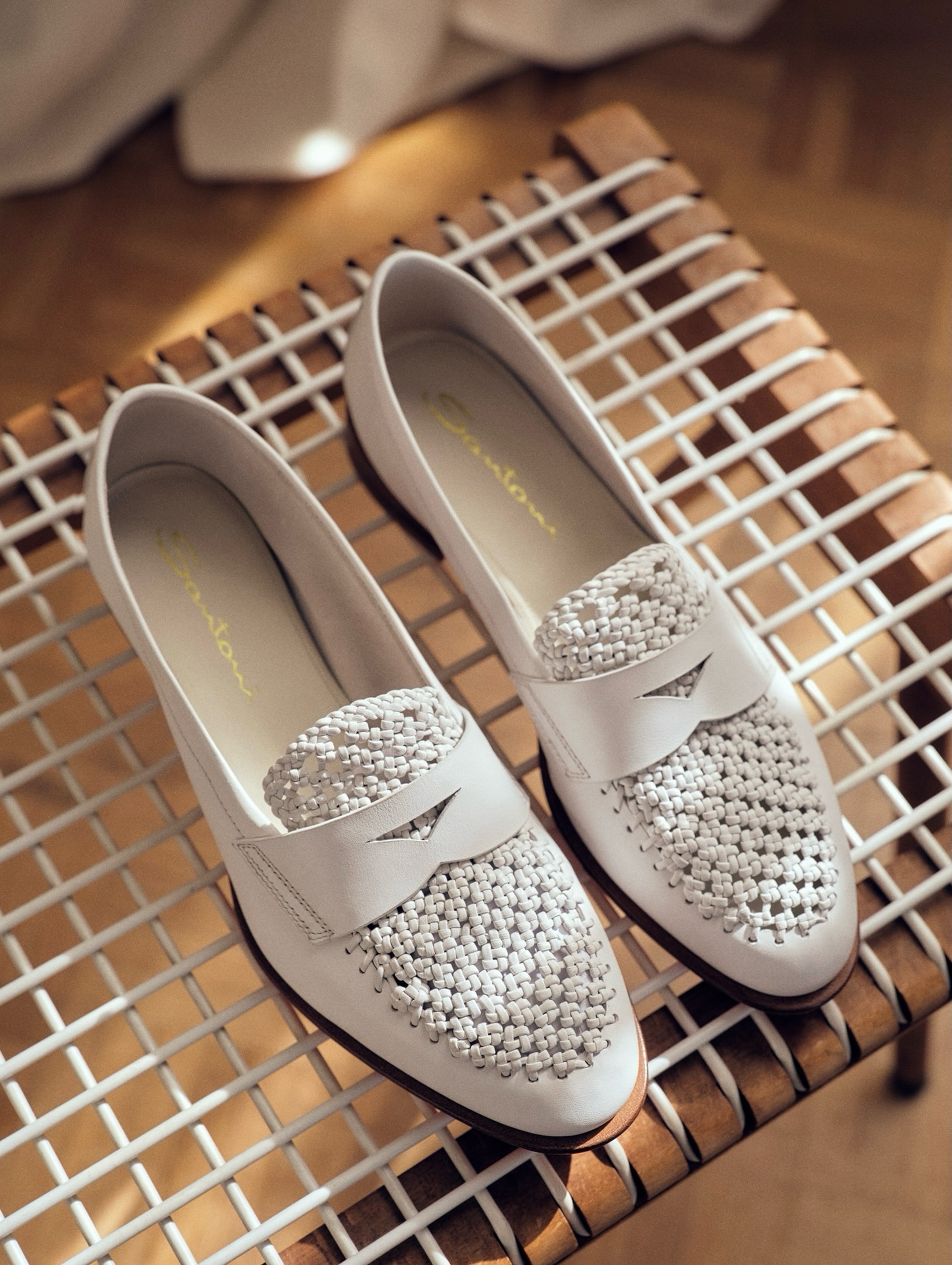 SANTONI 洞洞樂福鞋
