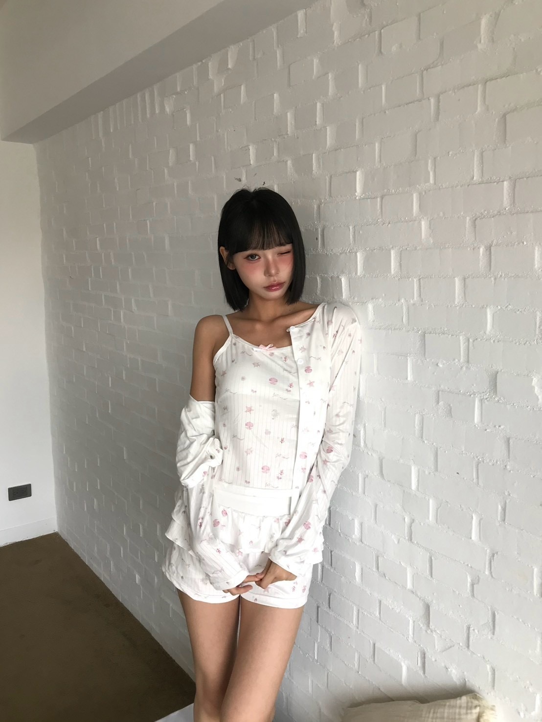 海洋公主 蛋糕裙睡衣 三件套