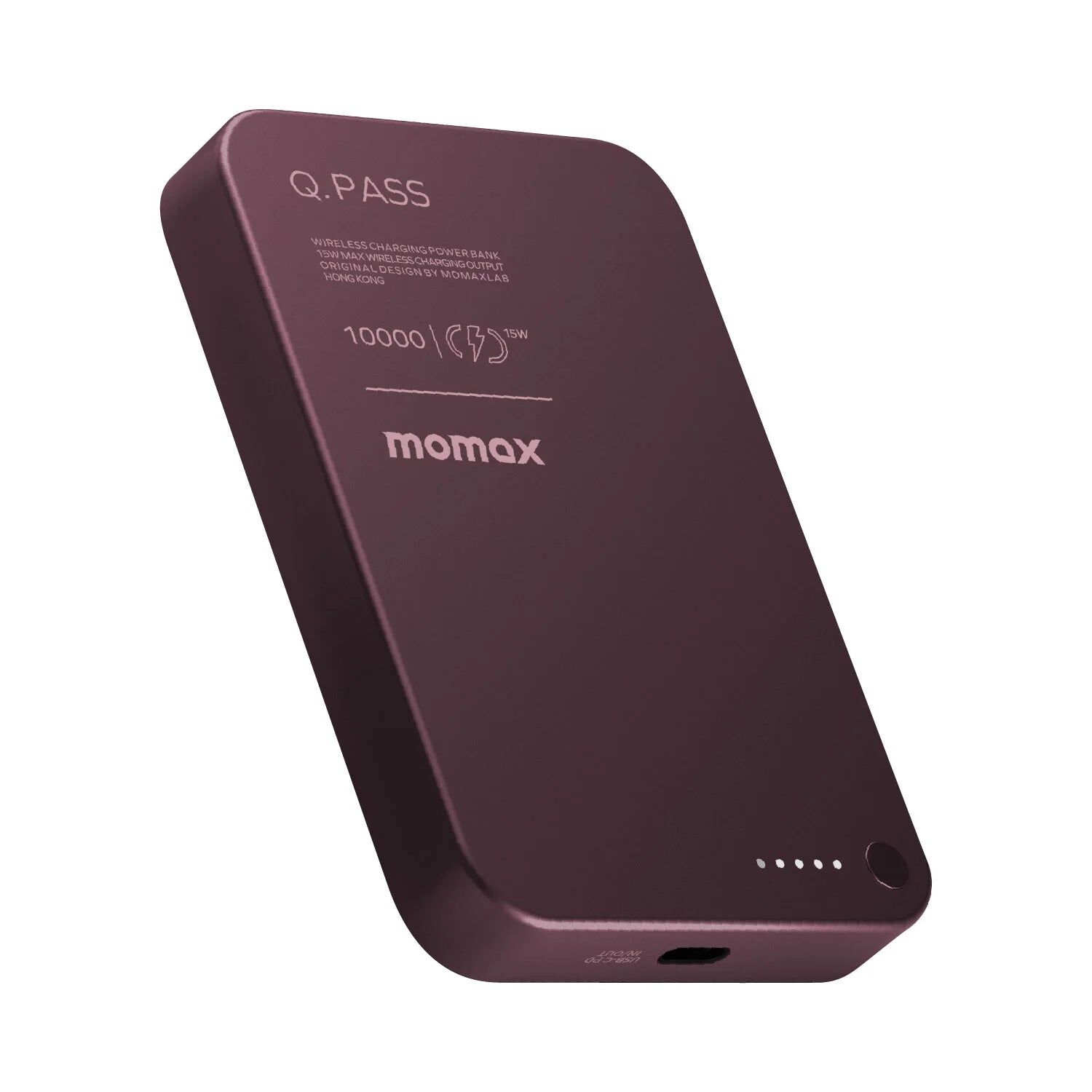 Momax 1-Power Q.Pass 10000mAh 磁吸無線流動電源