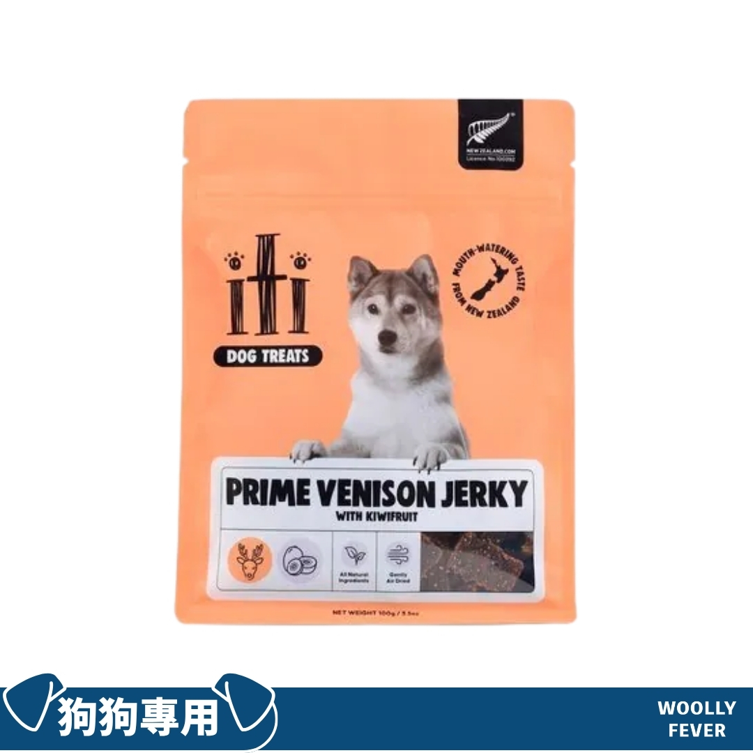 ITI｜頂級鹿肉 天然風乾零食 (犬)