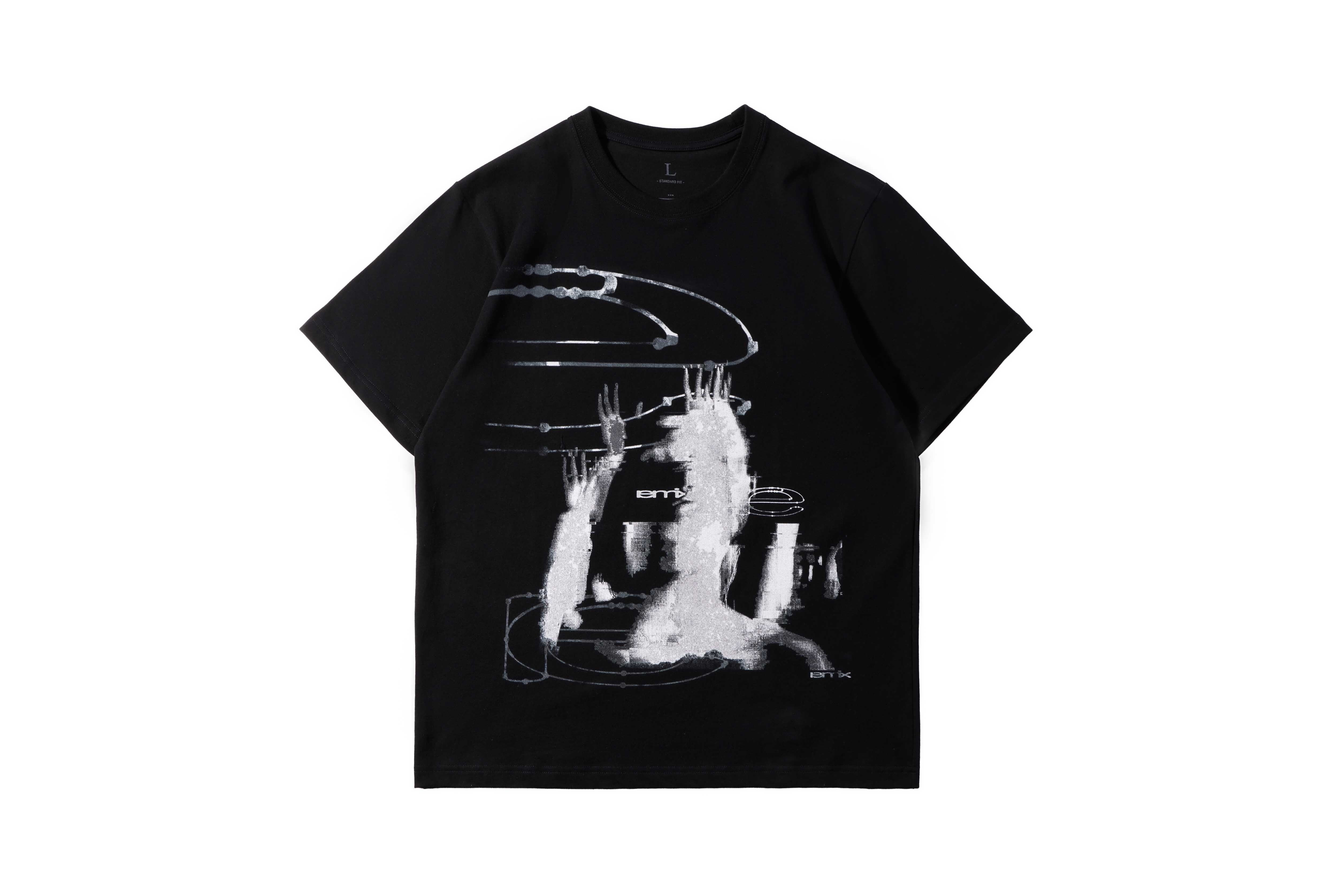 REMIX "E choe" TEE (Black)