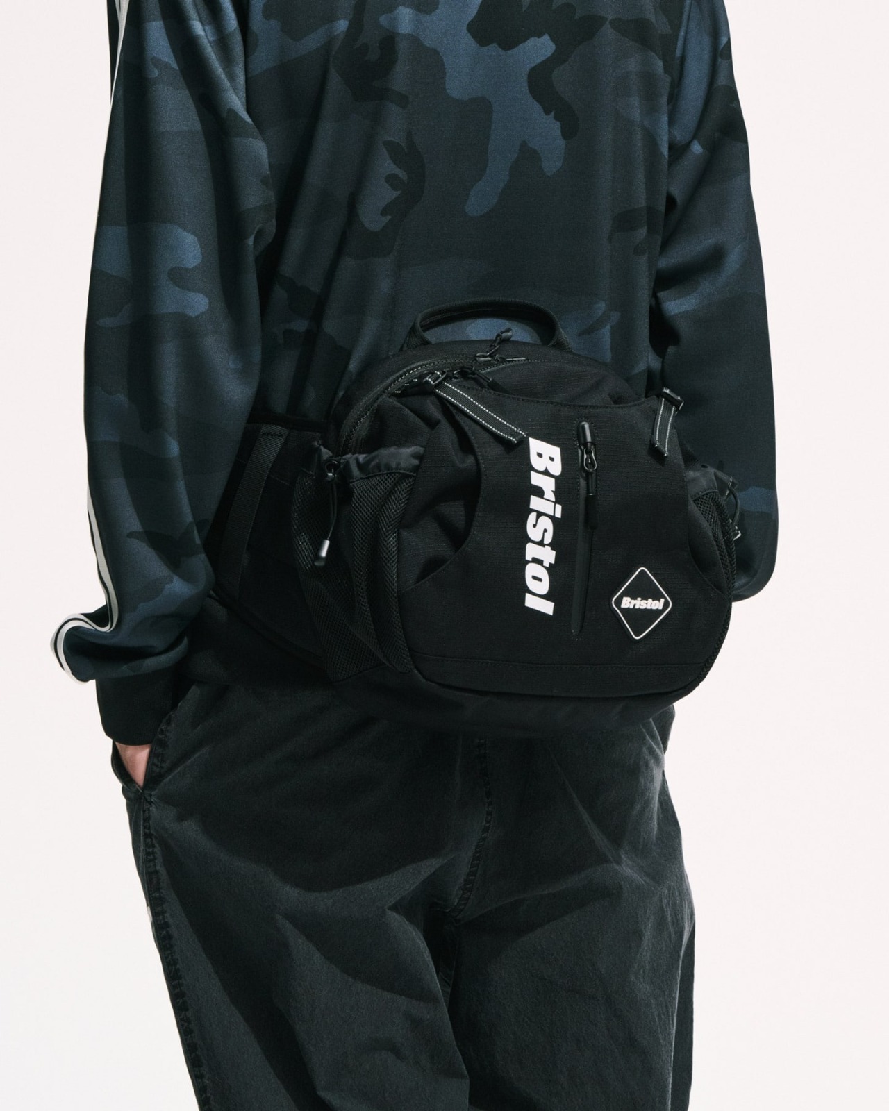 現貨|F.C.Real Bristol  CORDURA RIPSTOP ADJUSTABLE CROSSBODY BAG  F.C.RB-262136