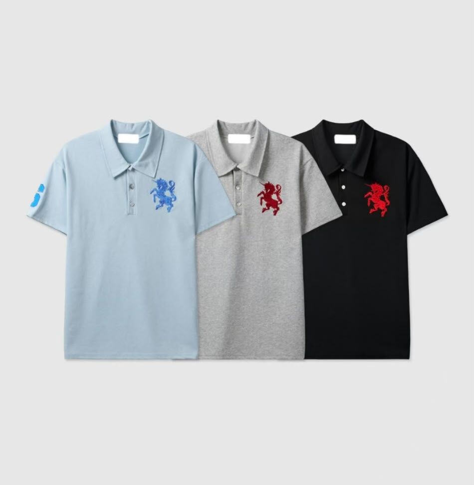 圖案Polo短袖Tee Paradigm-016T