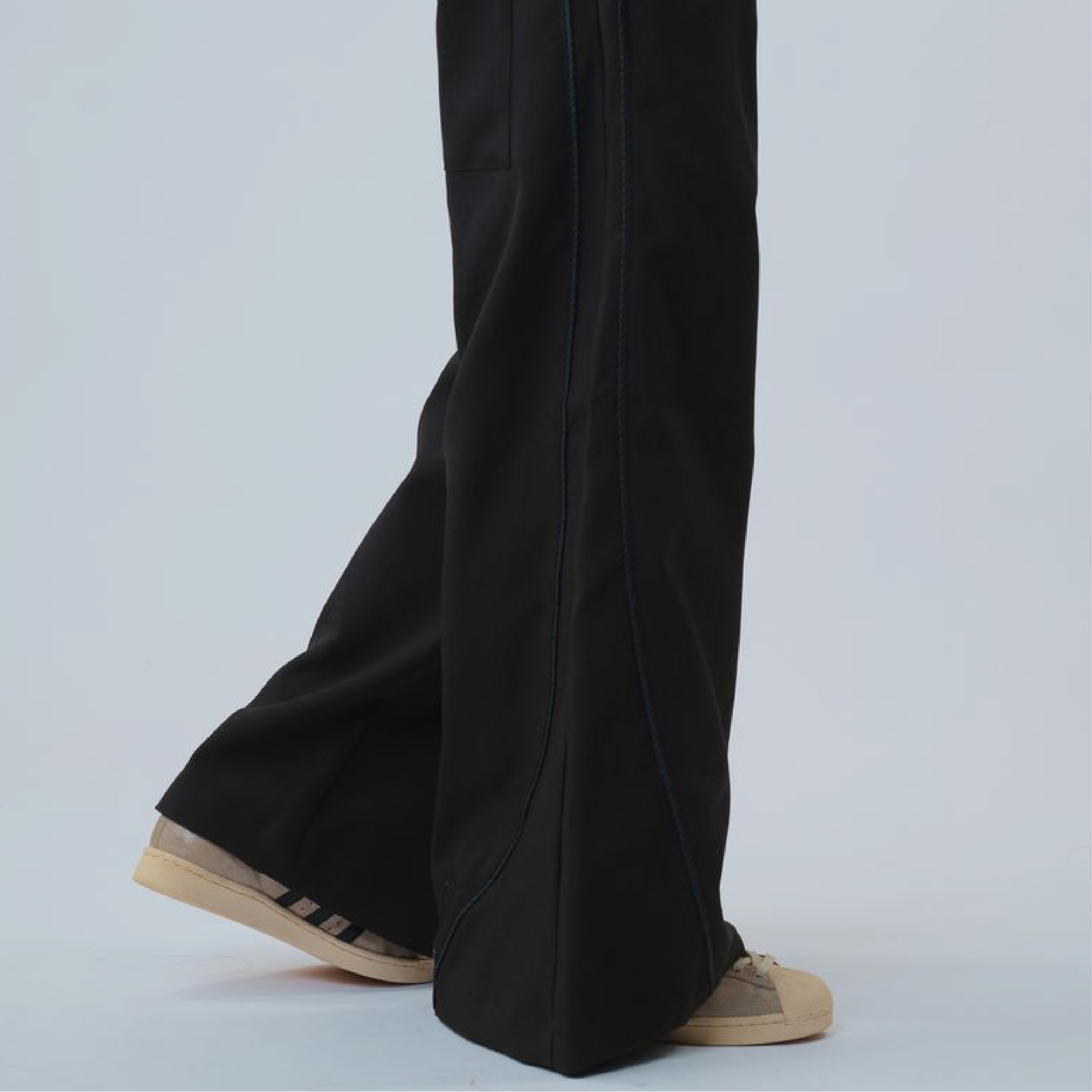 MELSIGN Outline Piped Pants 跳色滾邊長褲