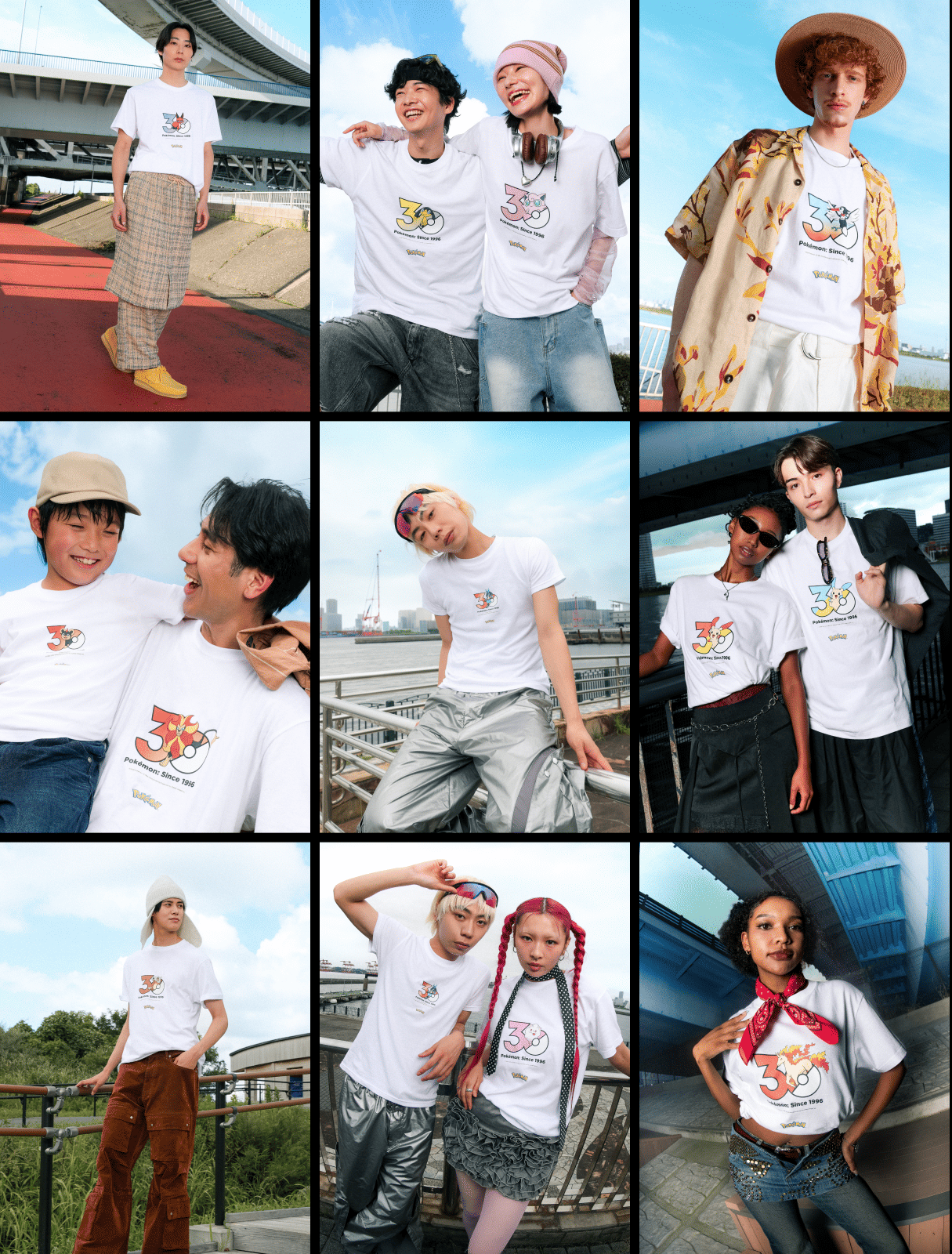 🇯🇵 Pokémon 30th Anniversary 1025 T-shirt 寶可夢 30週年限定 短T 短袖 童裝 男女 / 預購