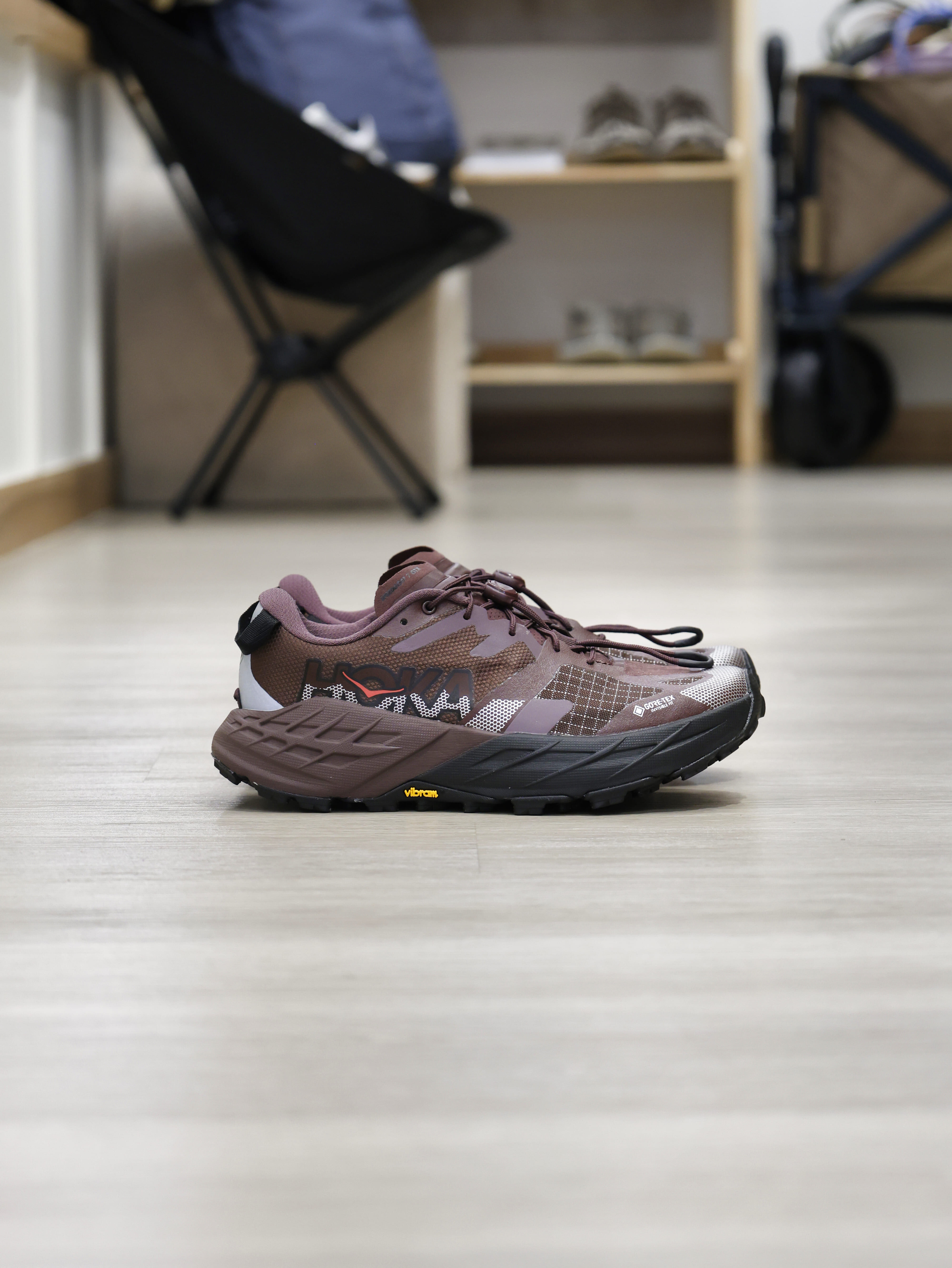 Hoka 女 Speedgoat 7 GTX Wide 越野鞋 1177550MVB