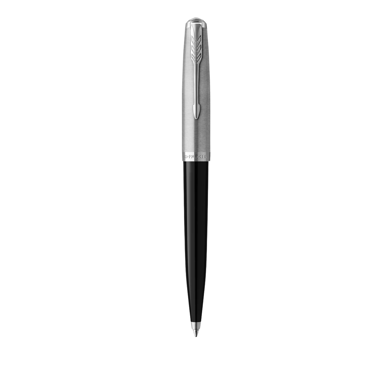 Parker 51 經典黑漆銀夾原子筆2123493 | buyfriendly