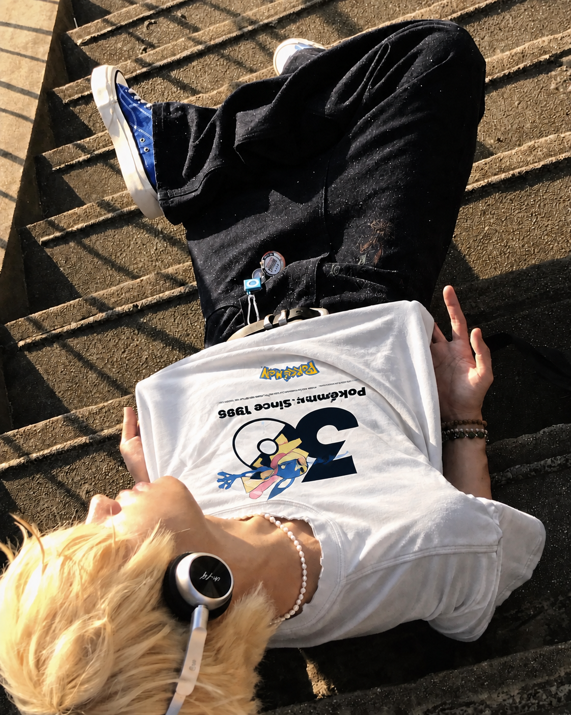 <日本限定-大人賣場> Pokémon 30th Anniversary 1025 T-shirt 寶可夢 圖鑑 30週年限定 短T 皮卡丘  噴火龍  謎擬Q 傑尼龜 路卡利歐 甲賀忍蛙