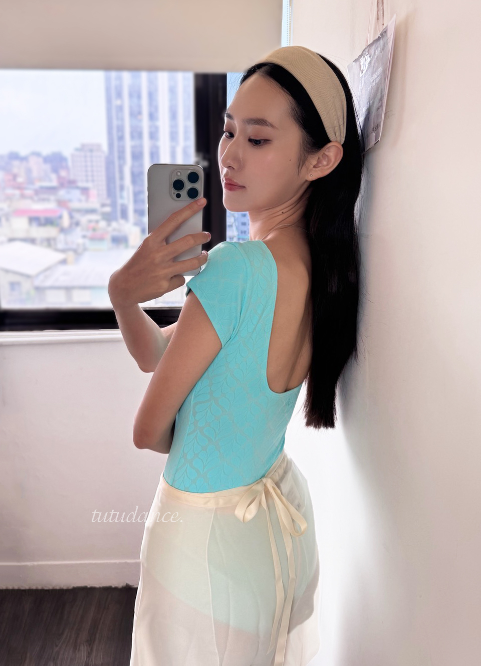 法國 WearMoi【WM-MIRTA 小包袖舞衣】可放胸墊