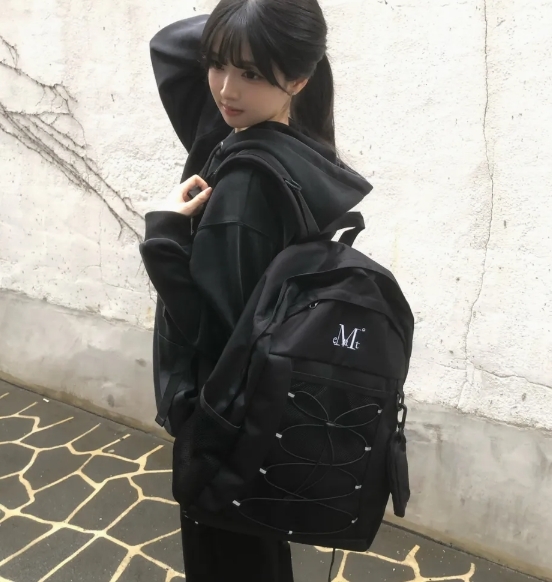 【Luxury】韓國限定 🇰🇷 MUCENT JAVEN 後背包 二合一繩索背包 男女款 贈送 AirPods 收納鑰匙圈 旅遊外出包 露營 登山 大學包