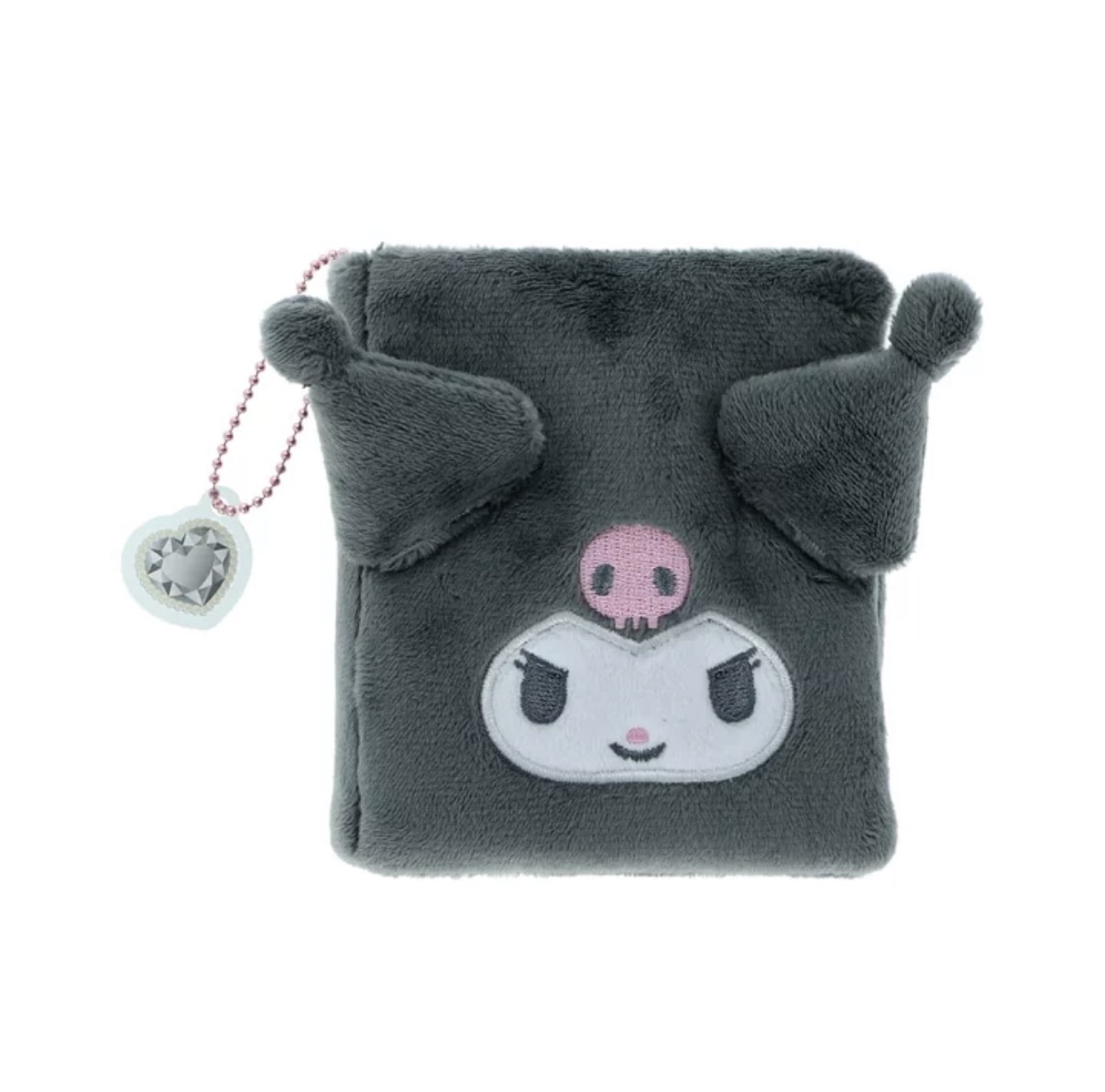 【直播大優惠】JP Kuromi 刺繡立體卡相薄仔吊飾 7219 TK260924