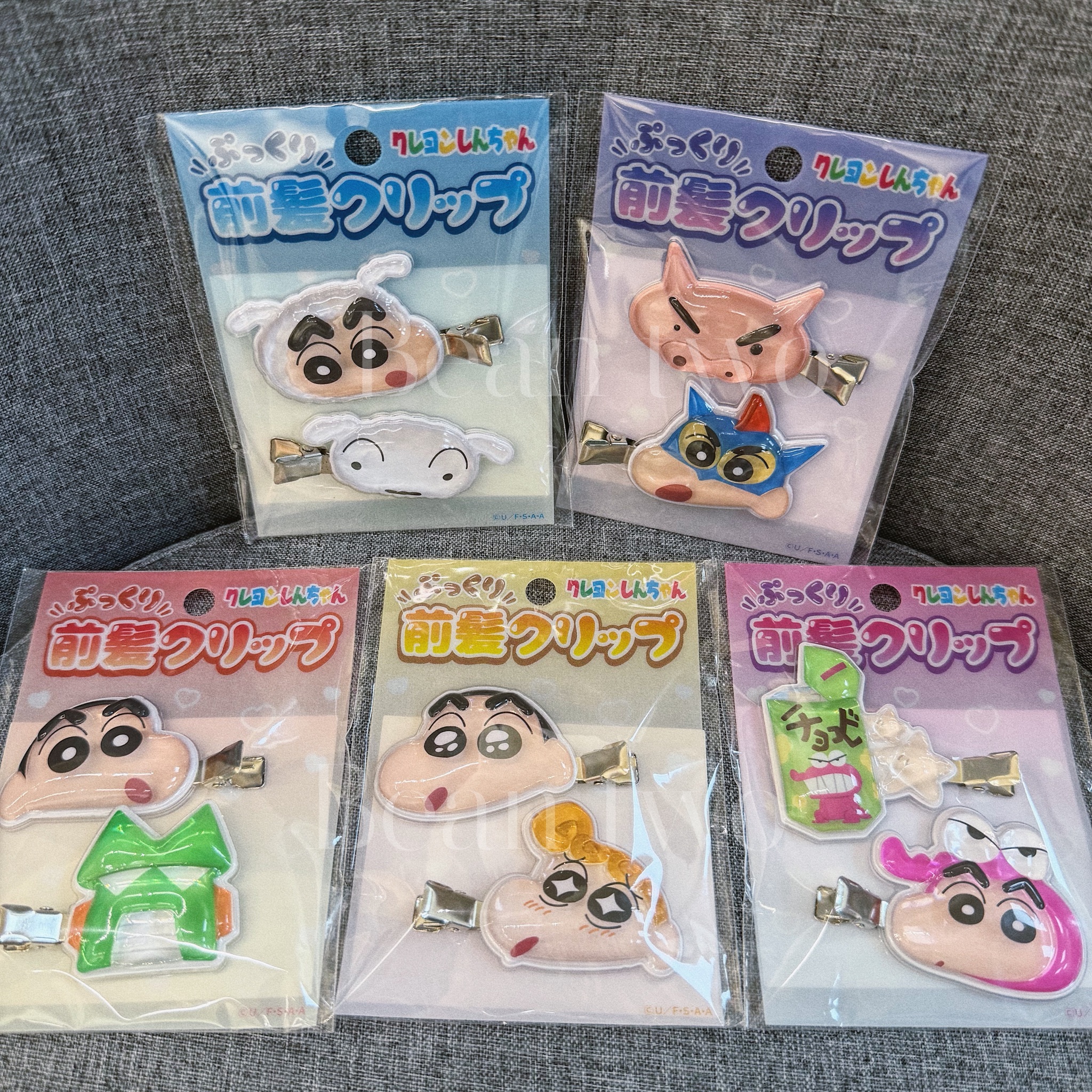 🇯🇵 蠟筆小新透透髮夾