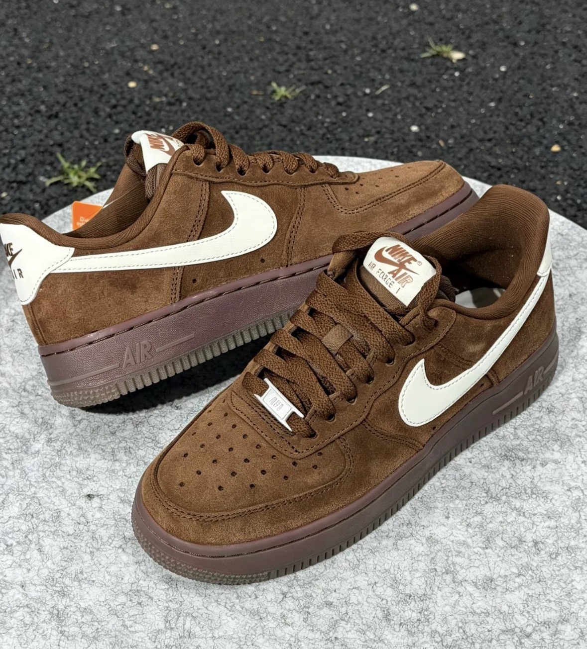 【APAIR】預購 NIKE AIR FORCE 1 '07 咖啡 棕白 美拉德 AF1 女鞋 IQ0136-200