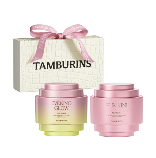 TAMBURINS 貝殼香氛護手霜套裝 Set #Evening Glow 15ml + Pumkini 15ml