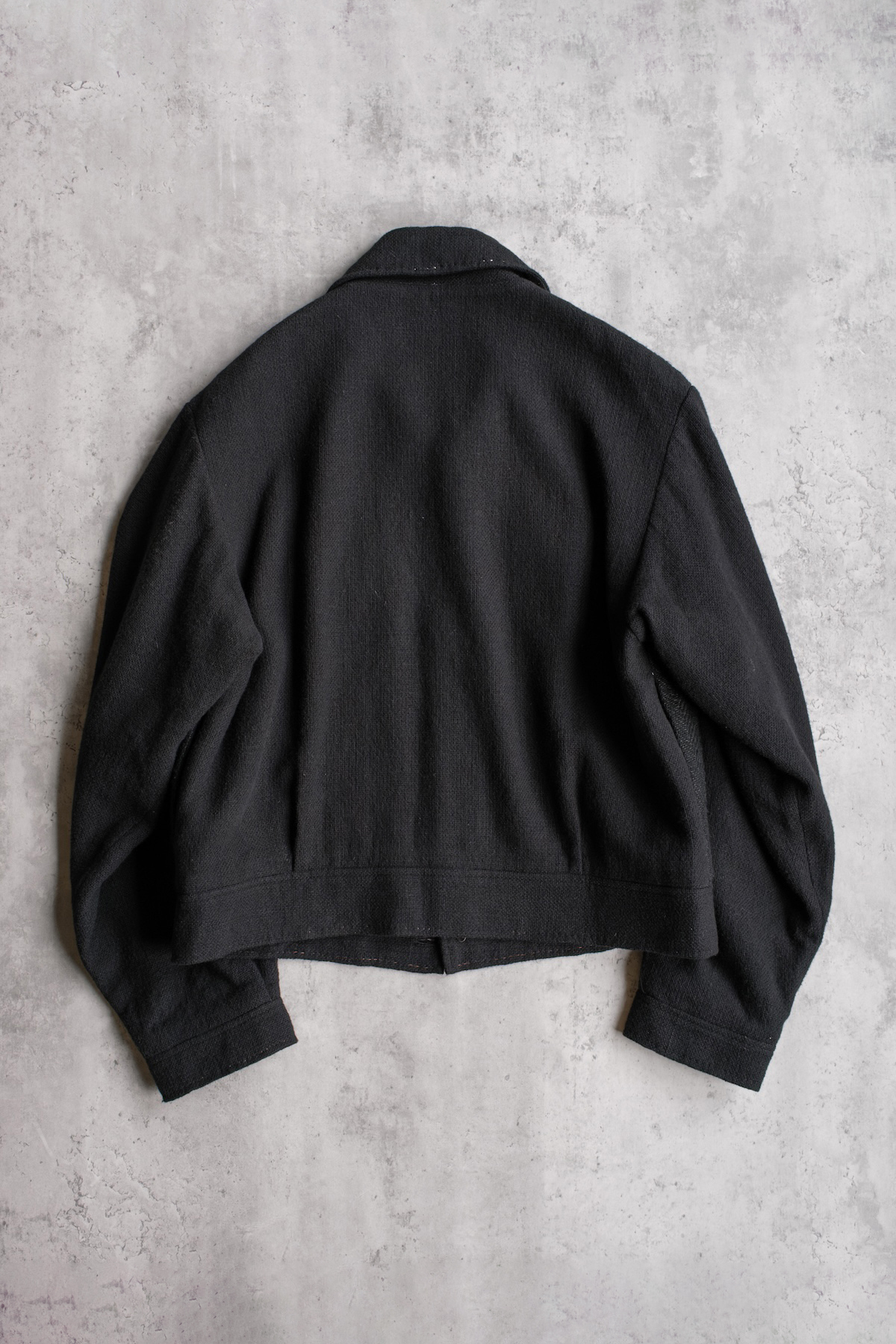 PALIMPSISM VINTAGE WOOL CYCLIST JACKET