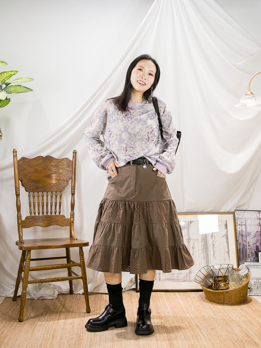 花花PATTERN．通通．COTTON料TOP