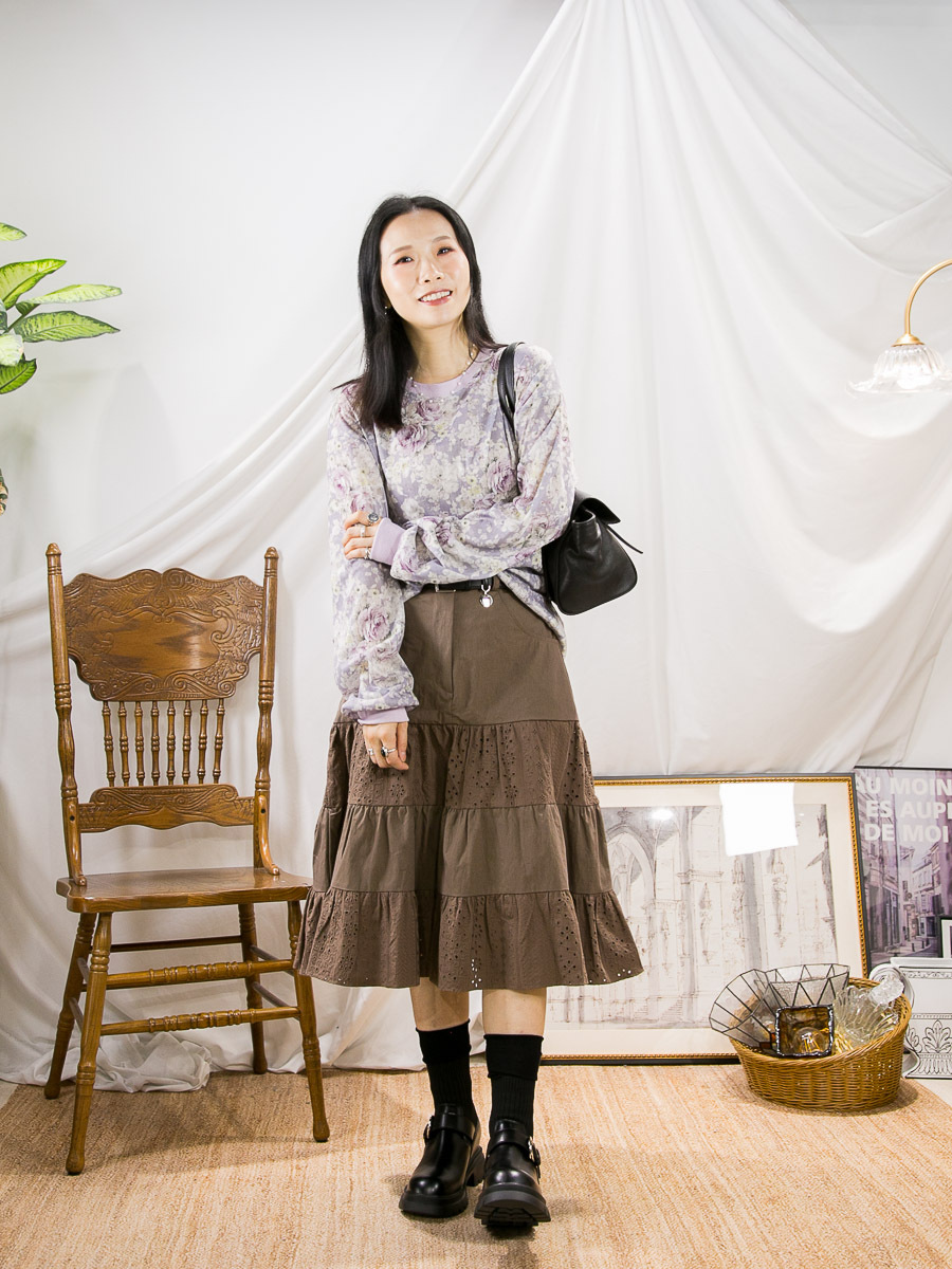 花花PATTERN．通通．COTTON料TOP
