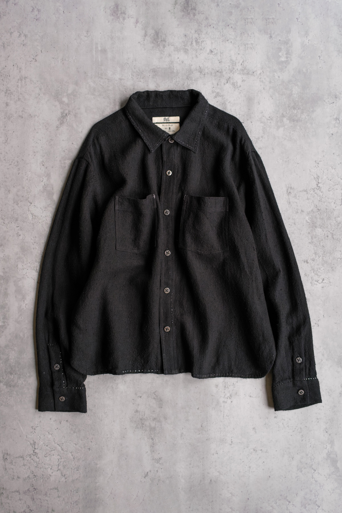PALIMPSISM VINTAGE DISTRESSED WORK SHIRT