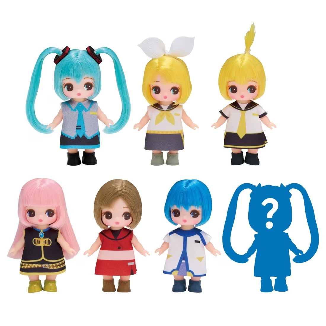 Takara Tomy Licca Petit Licca 初音未來收藏系列（一套6款）