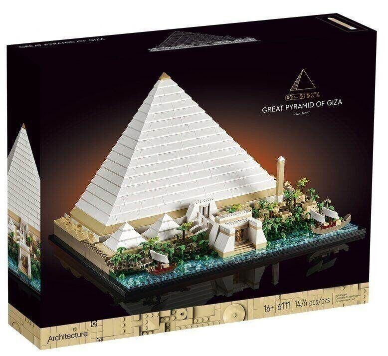 Great Pyramid of Giza Building Set Fit Lego NO BOX NA024
