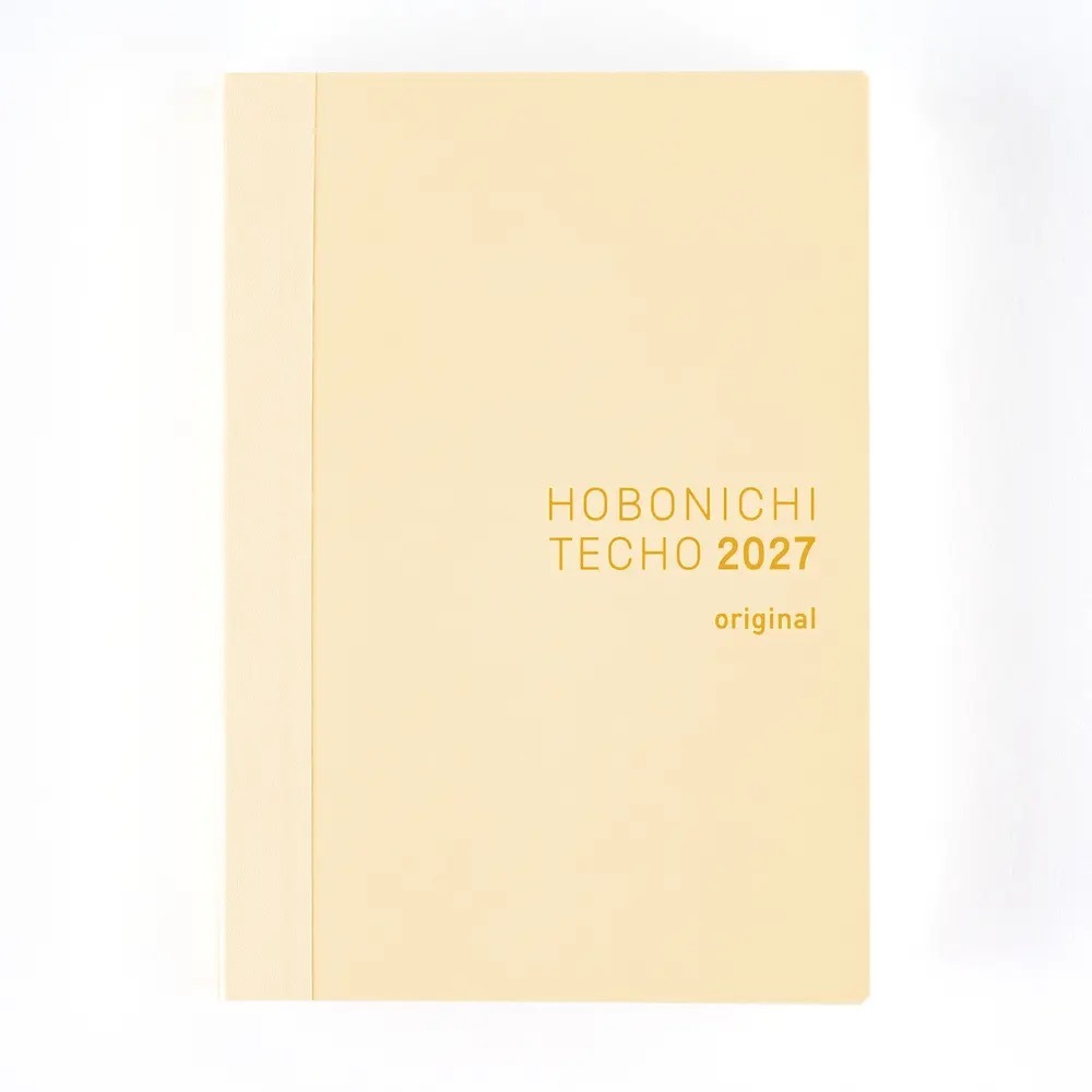 2027 Hobo手帳本體 A6英文版/ Techo Original｜日本Hobonichi ほぼ日手帳