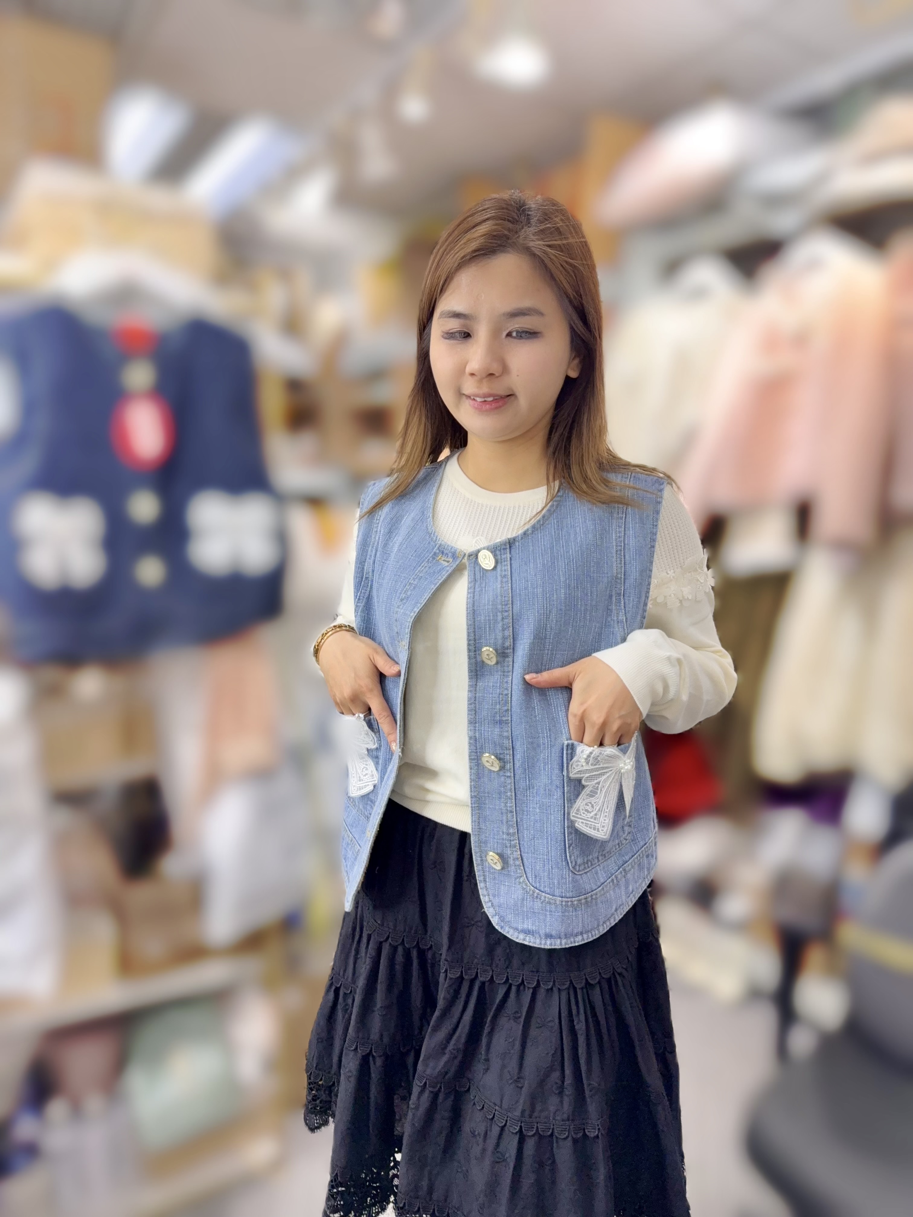 DE21 胸38 長20 $299