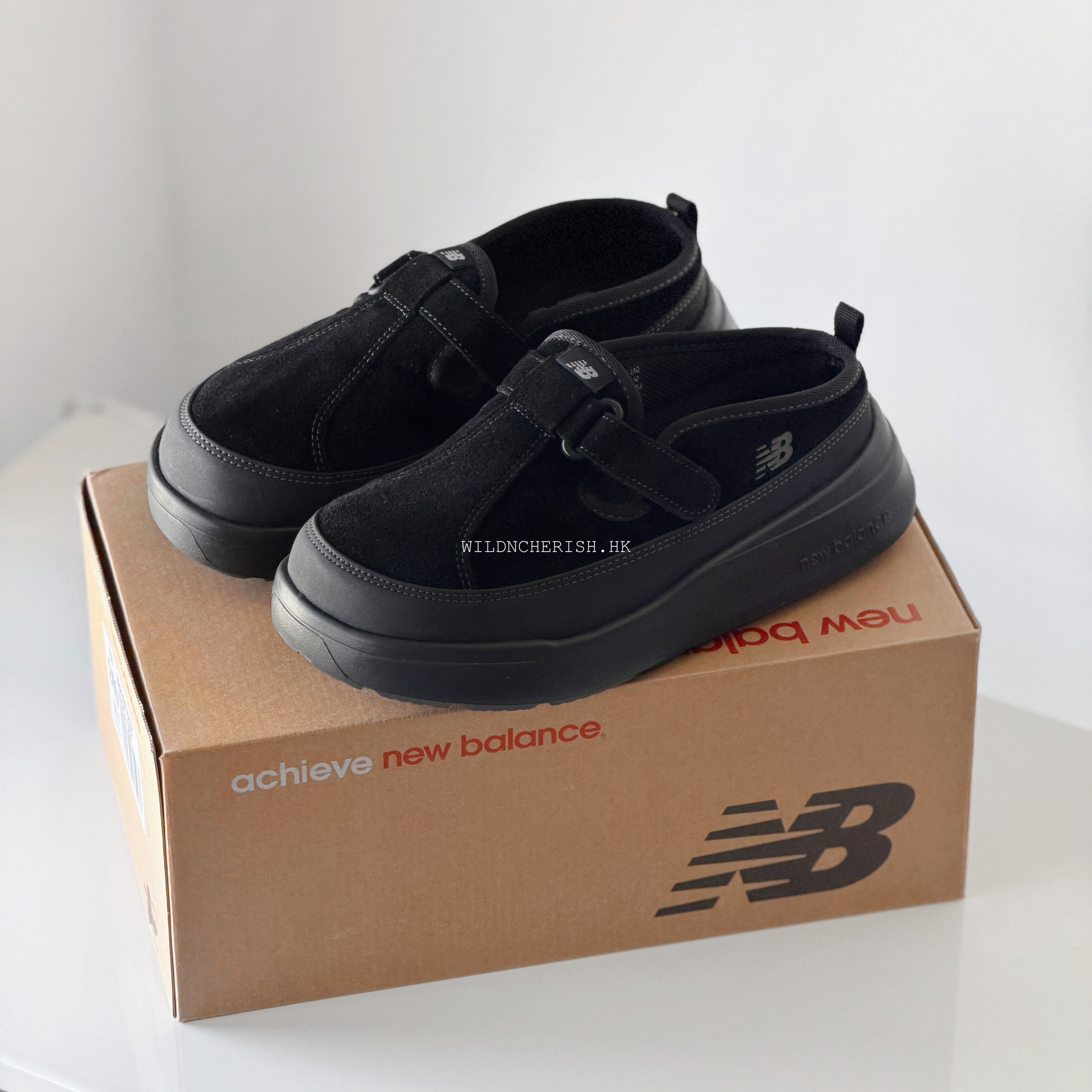 現貨 | New Balance NB Rover 黑色 韓國限定 26FW 厚底 半拖