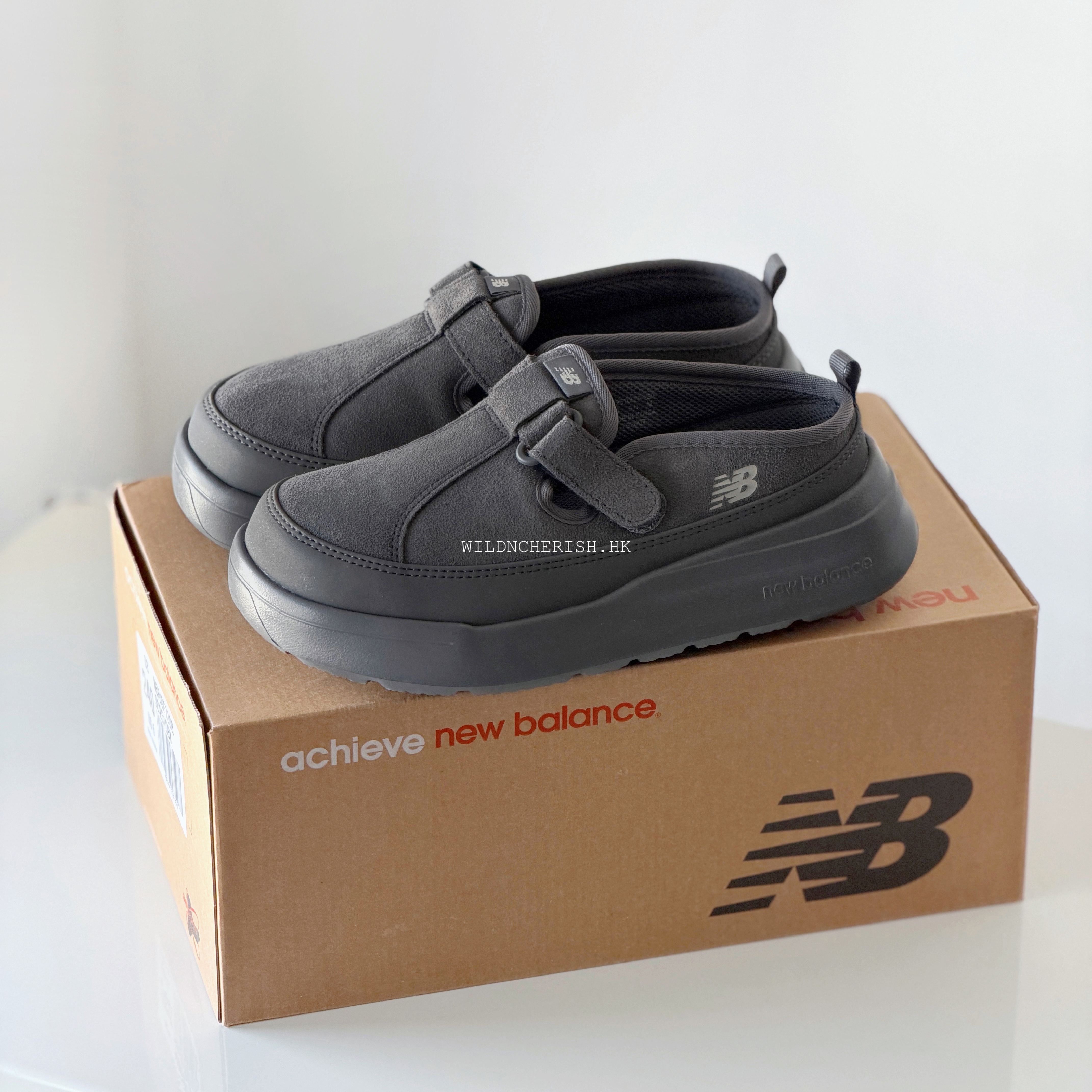 現貨 | New Balance NB Rover 深灰色 韓國限定 26FW 厚底 半拖