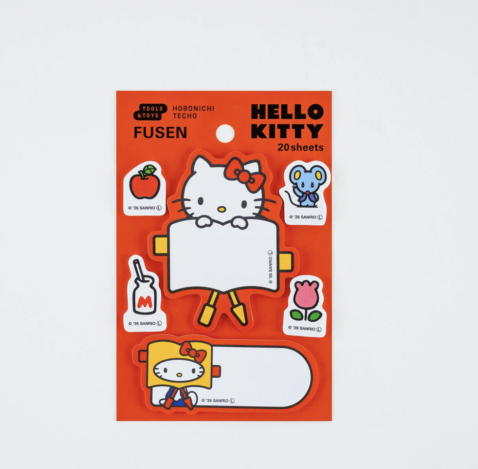 HELLO KITTY 造型便利貼 MEMO｜日本Hobonichi ほぼ日手帳