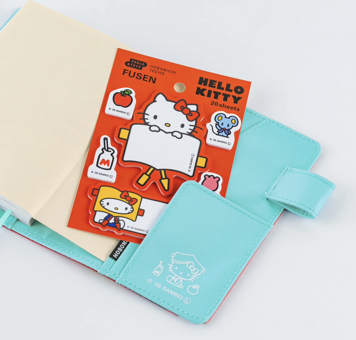 HELLO KITTY 造型便利貼 MEMO｜日本Hobonichi ほぼ日手帳
