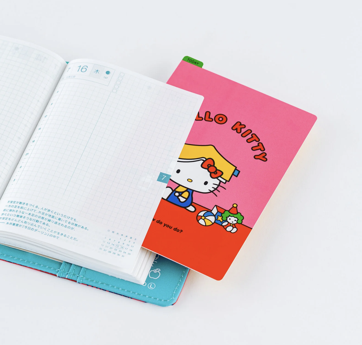 HELLO KITTY Hobo 手帳專用墊板｜日本Hobonichi ほぼ日手帳