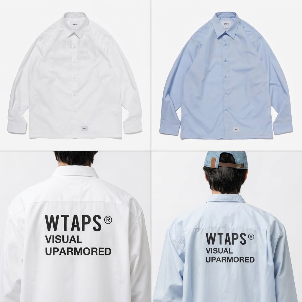現貨| WTAPS REPO / LS / CTPL. BROADCLOTH 262CWDT-SHM02
