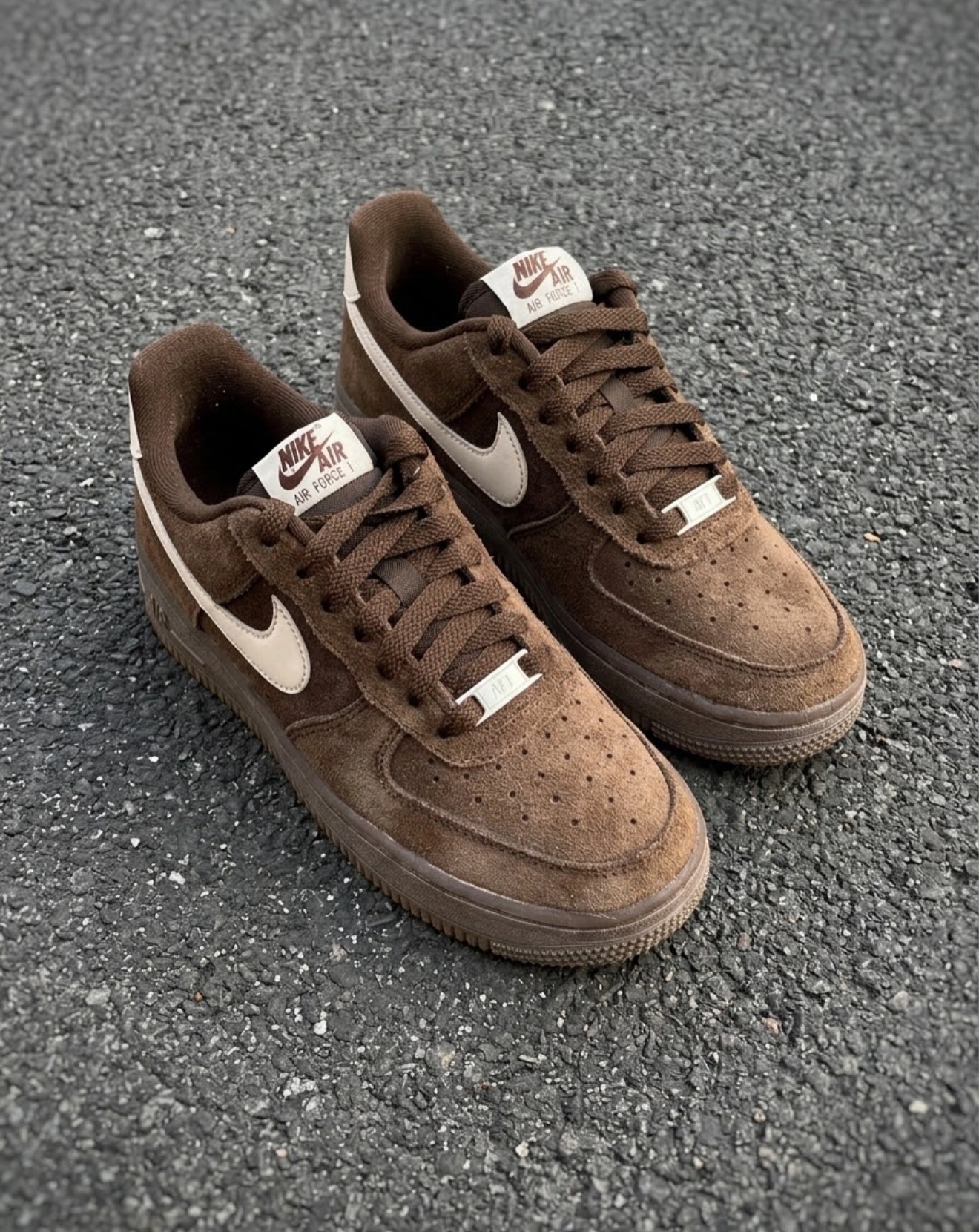 Nike Air Force 1 Low Suede ”Cacao Wow“ 2.0摩卡 iq0136-200