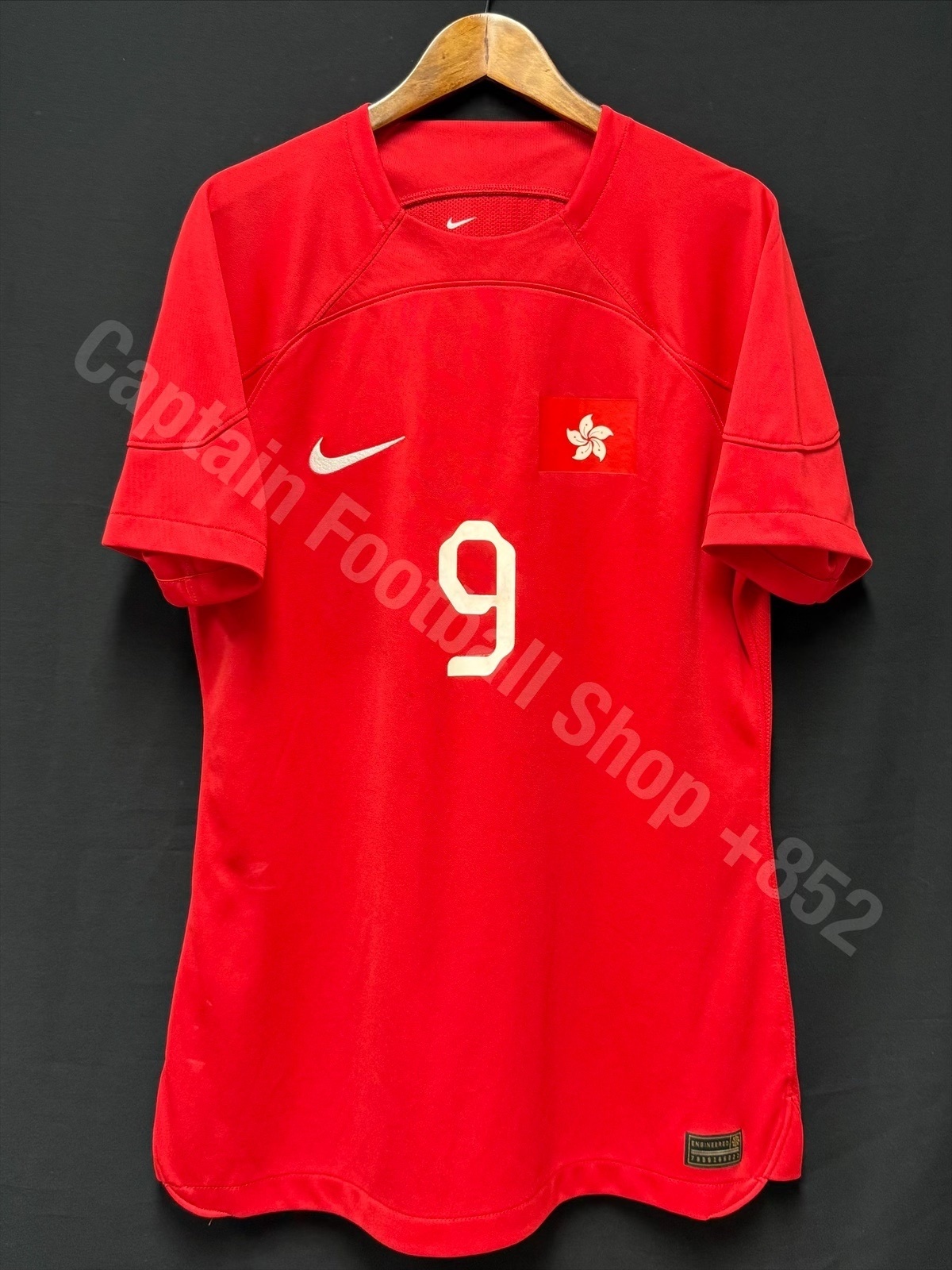 (Player Issue) Hong Kong Football Team 2022 Asian Games Nike Home Player Issue Shirt #9 M ORR
