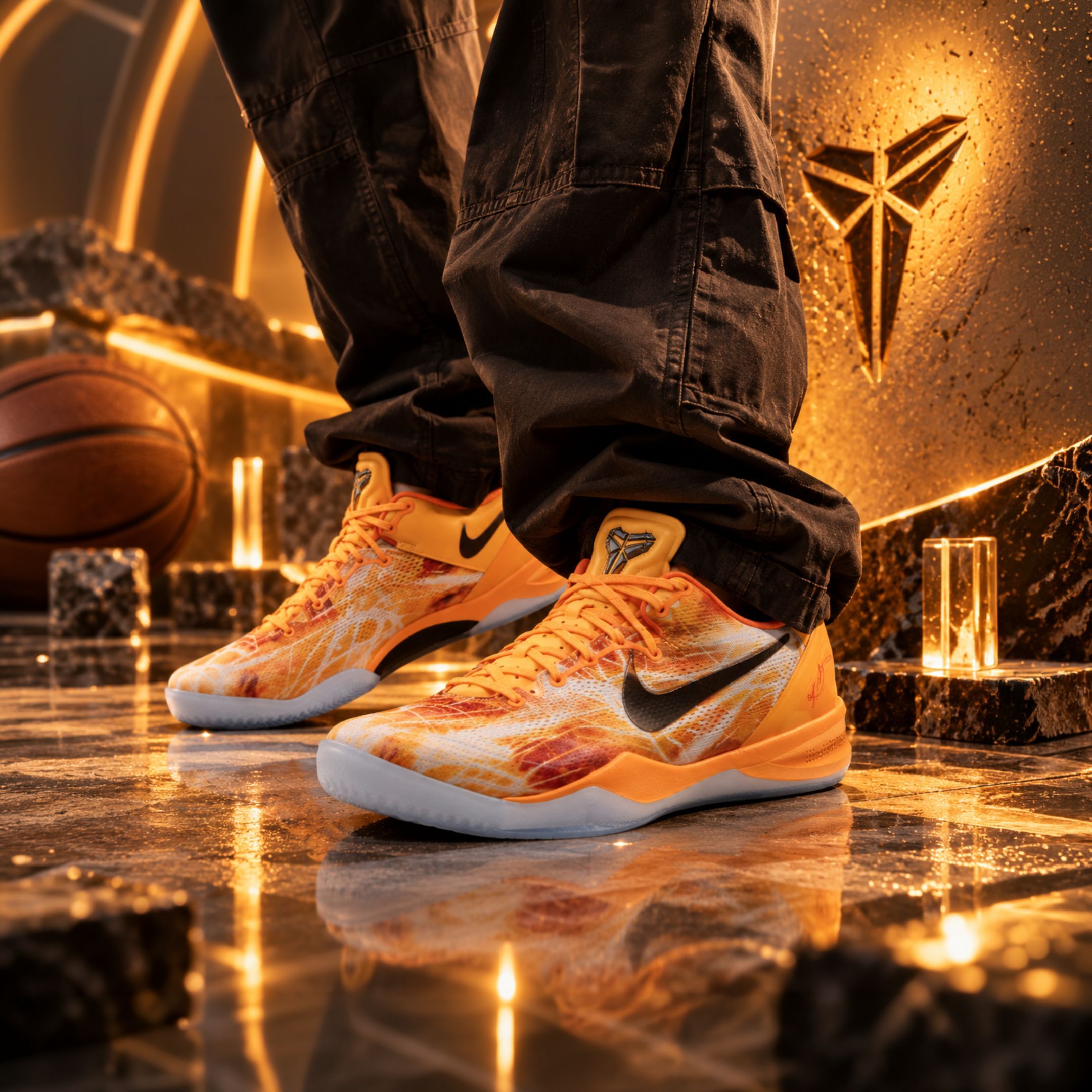 NICEDAY 代購 Nike Kobe 8 Protro Shanghai Fireworks 科比 老大 橘黃 黃 籃球鞋 IO6259-800