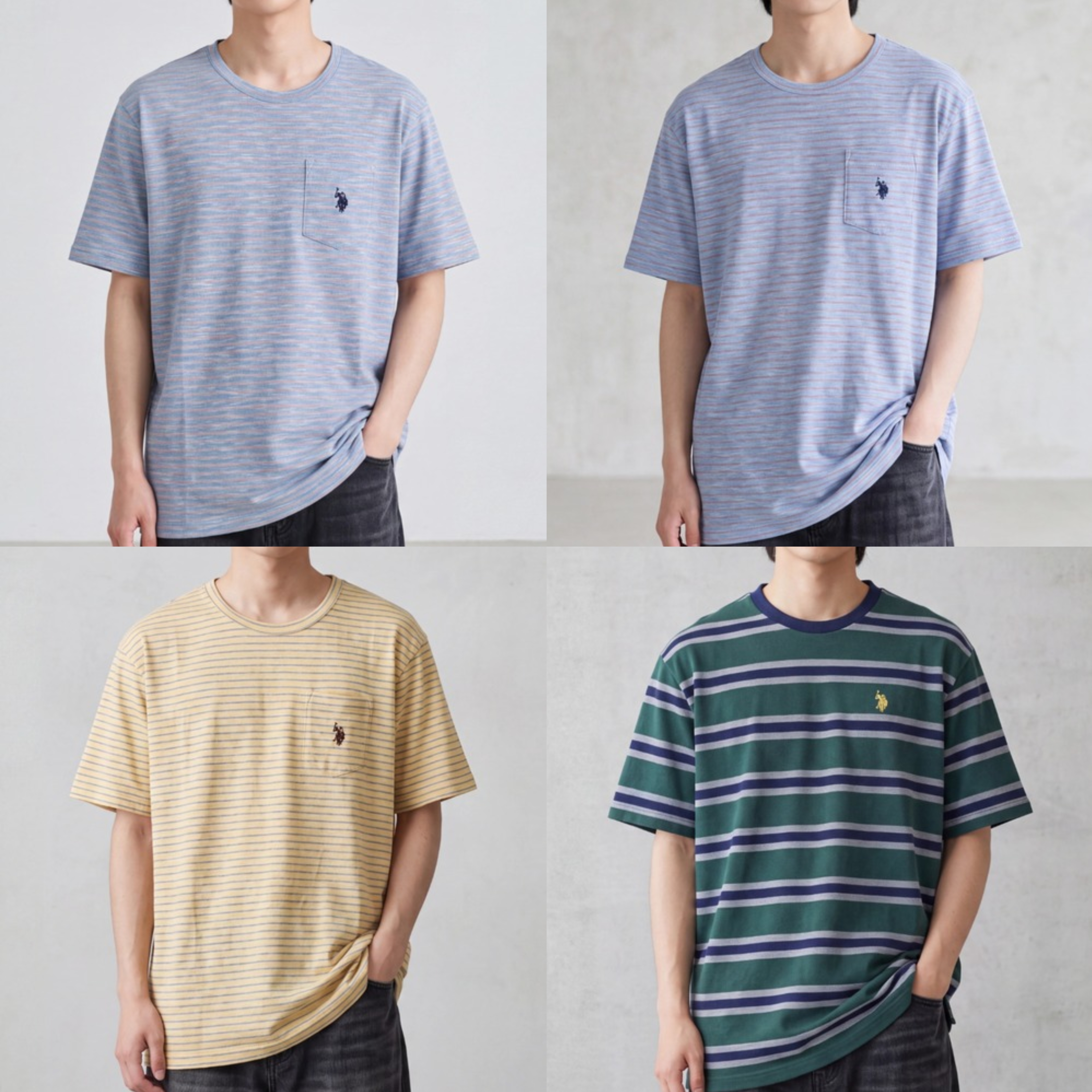 US POLO 心口袋T-SHIRT