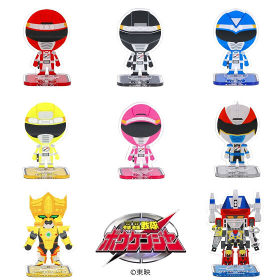 257565 Pbandai 預訂 2026/11月 轟轟戦隊ボウケンジャー　デフォルメ　アクリルスタンド（全8種）