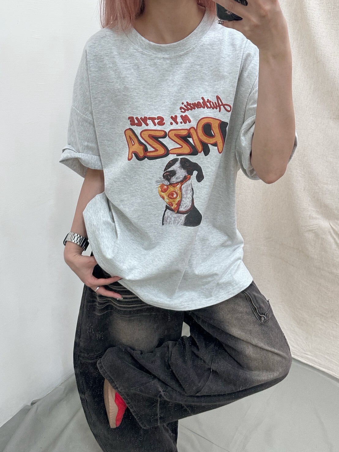 Pizza大耳狗🍕重磅寬鬆大tee