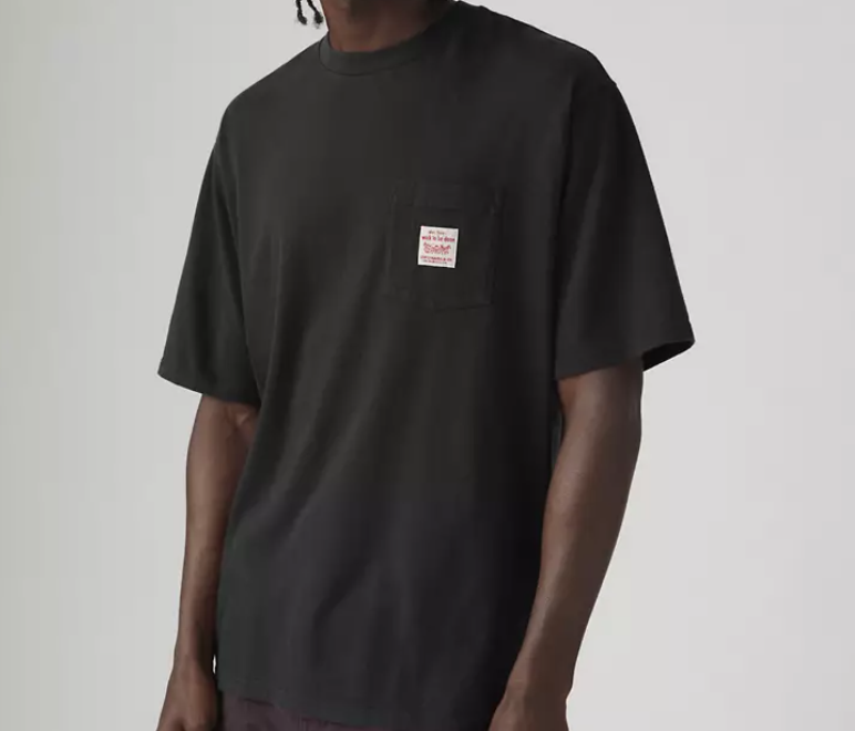 【預購】LEVIS N092550 男裝短袖上衣 (黑色)