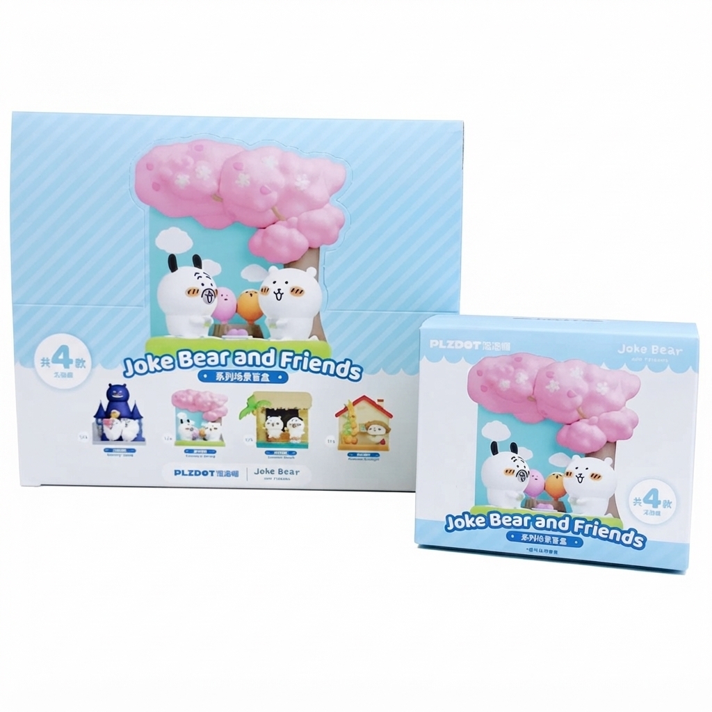 Joke Bear and Friends 系列場景盲盒