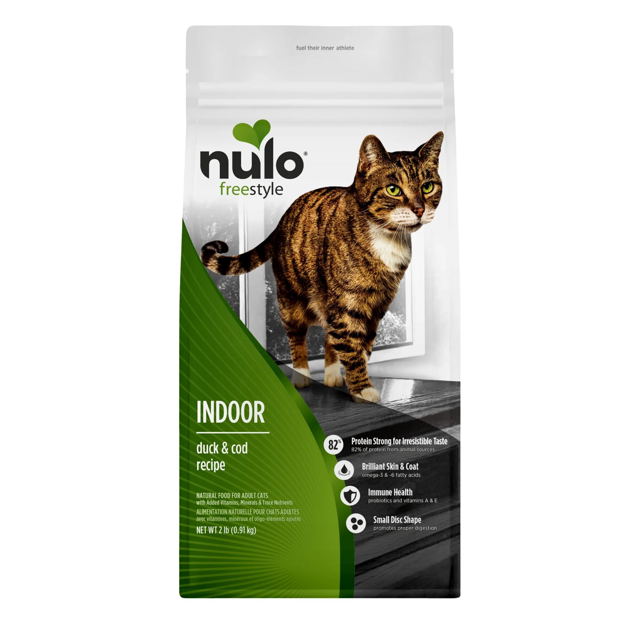 Nulo Freestyle系列 全貓糧 無穀物室內貓鴨肉+扁豆 12lb