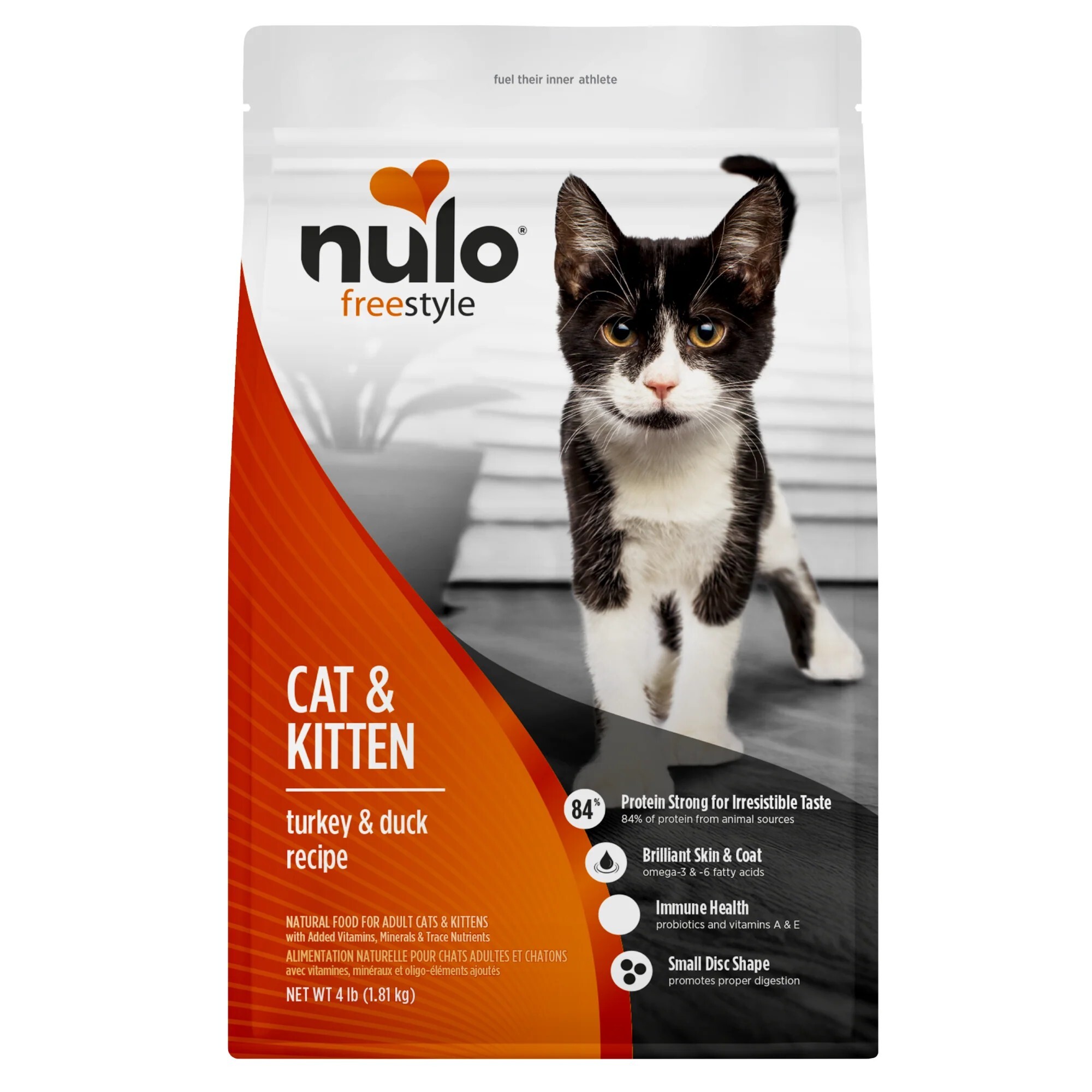 Nulo Freestyle系列 全貓糧 無穀物高蛋白火雞+鴨肉 5lb/12lb