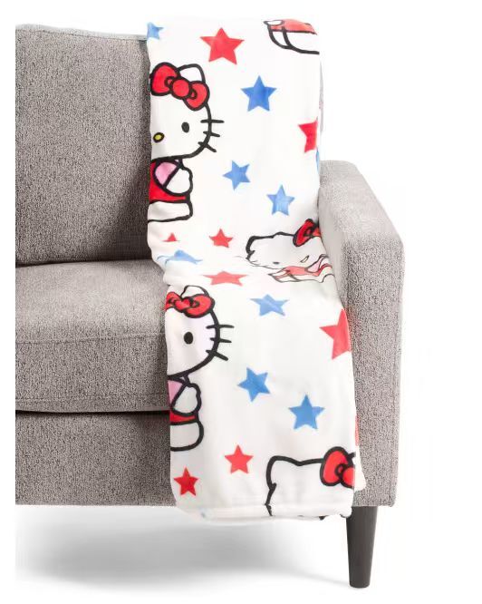 【預購】HELLO KITTY N092509 卡通星星毛毯