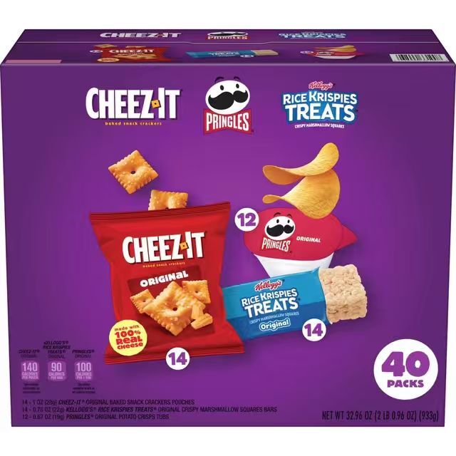 【預購】Cheez-It N092556 Classic 零食混合包 (40包裝)