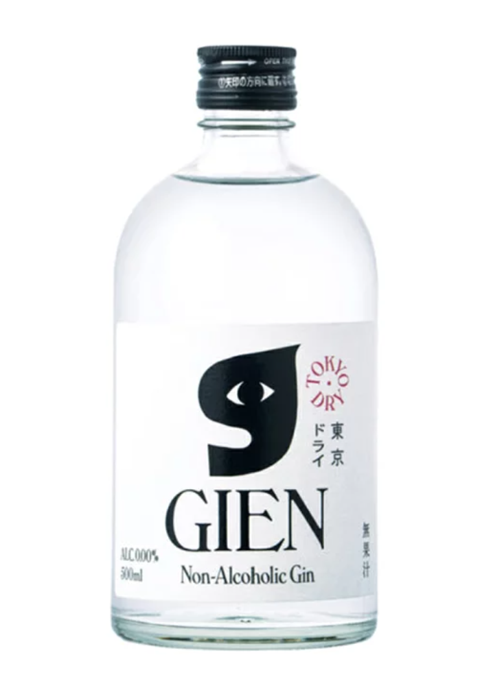 GIEN Non-Alcoholic Tokyo Dry Gin (500ml)