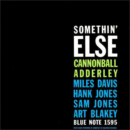 Cannonball Adderley – Somethin' Else (Blue Note Essential Vinyl Series) LP