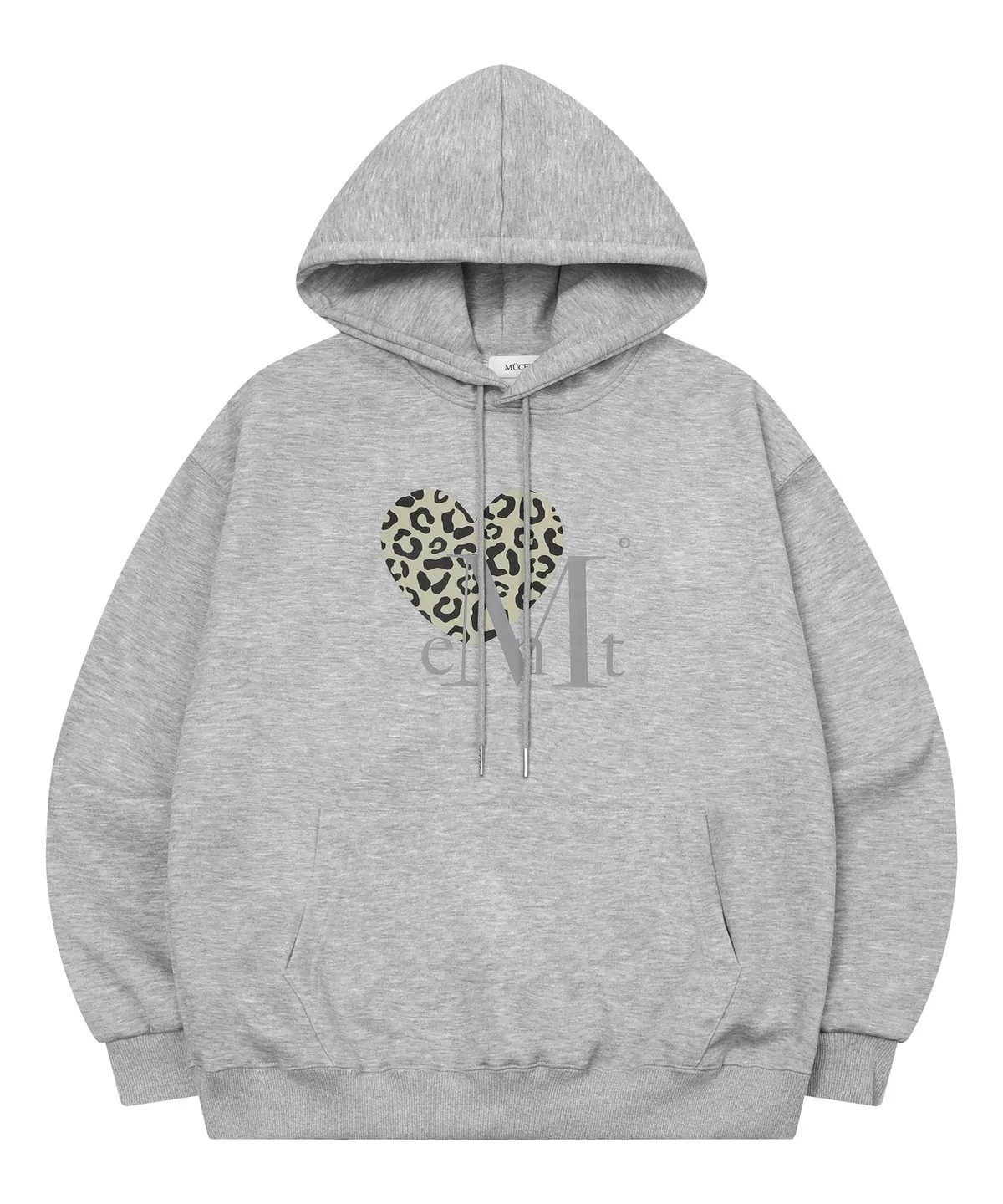 MUCENT Sierra Leopard Heart Hood Tee