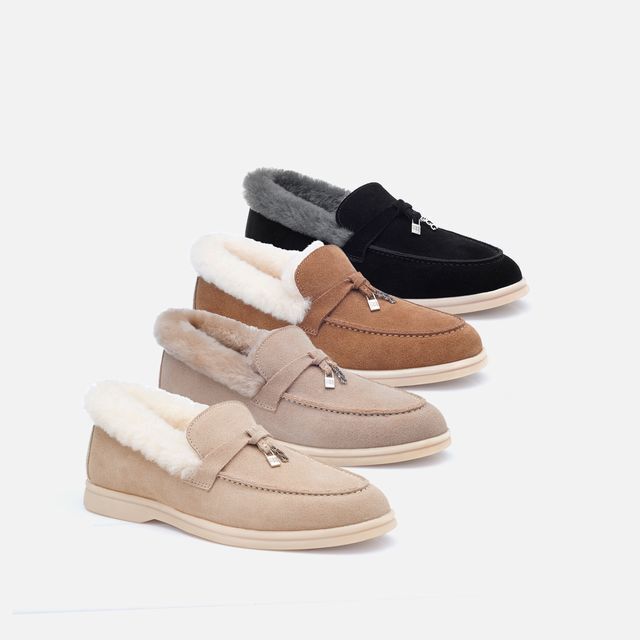 【4色入】UGG Ozlana 2026AW Lori Shearling Loafer(Detachable Feature)