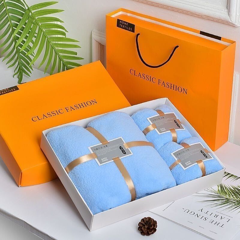 3 PCS Towel Package with Gift Box