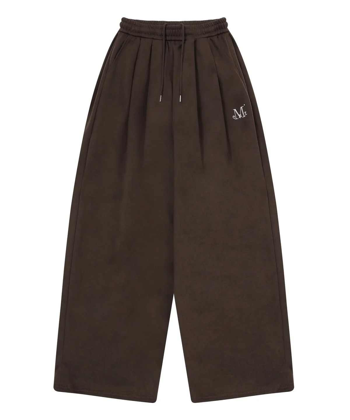 MUCENT SIWOOD Six Pintuck Wide Sweat Pants
